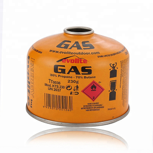 Gaz kempingowy 190g 227g 450g Kanister gazowy z zaworem gwintowanym EN417 do kuchenki gazowej